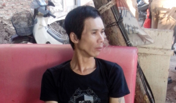 Con nghiện đang “phê” thuốc bị 141 bắt cùng gói ma túy